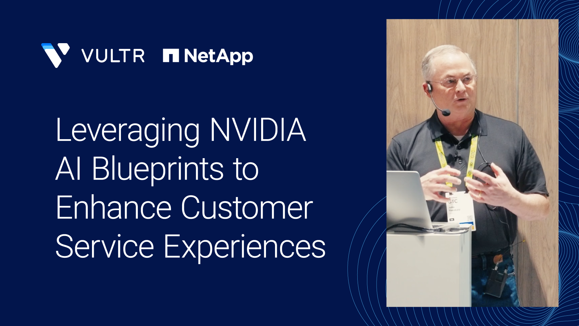 Agentic AI Customer Service on Vultr GPUs with NVIDIA Blueprints and NetApp ONTAP